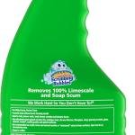 Scrubbing Bubbles Mega Bathroom and Shower Cleaner Spray, Foaming Action Removes Limescale and Soap Scum, Rainshower Scent, 32oz
